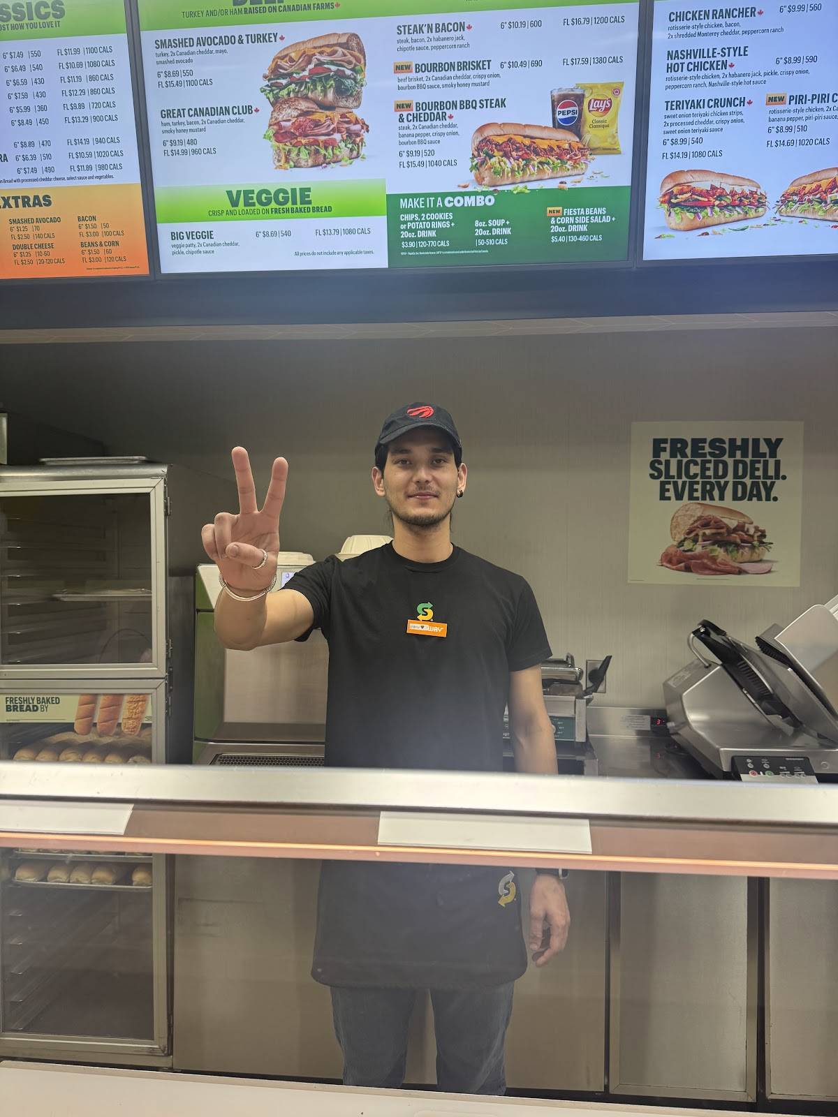 Subway меню