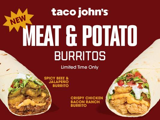 Taco John's меню