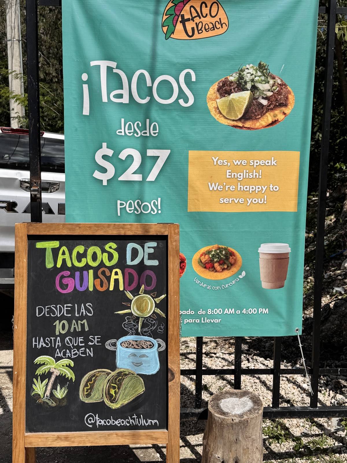 TacoBeachTulum меню