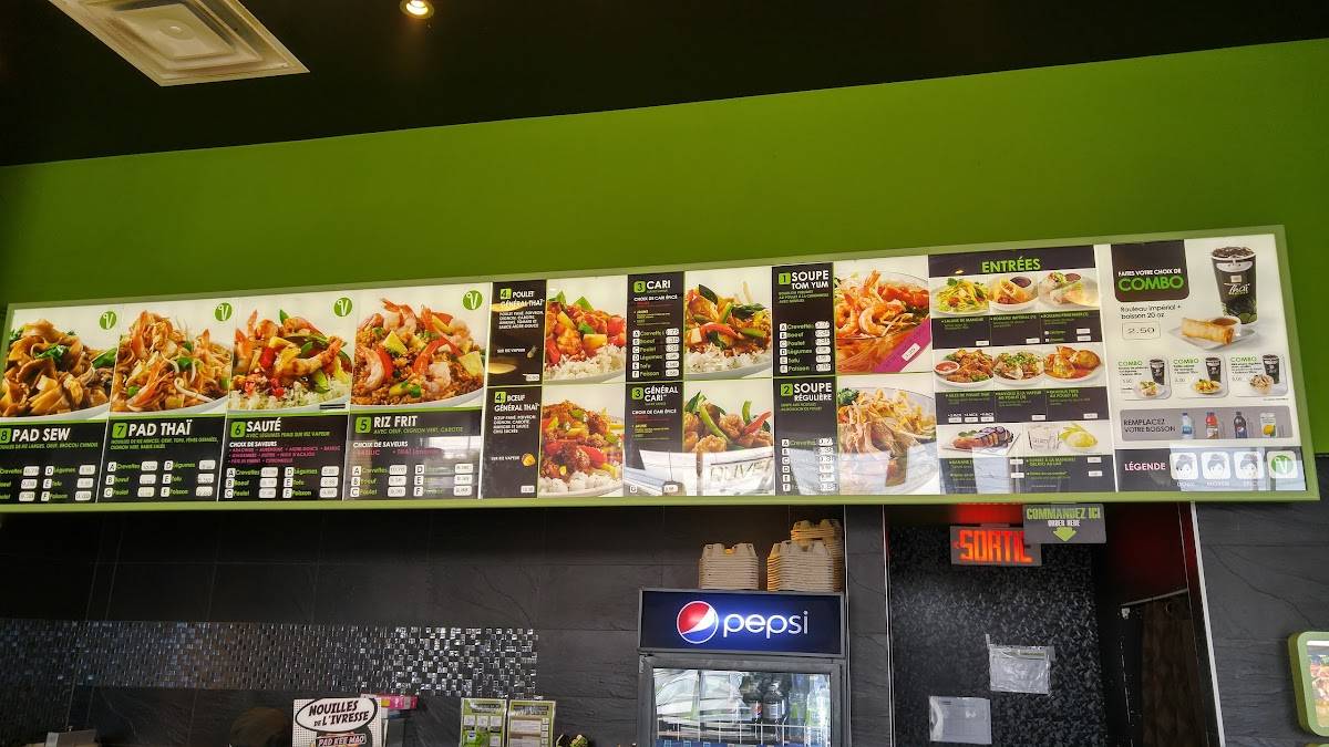Thai Express Restaurant Delson меню