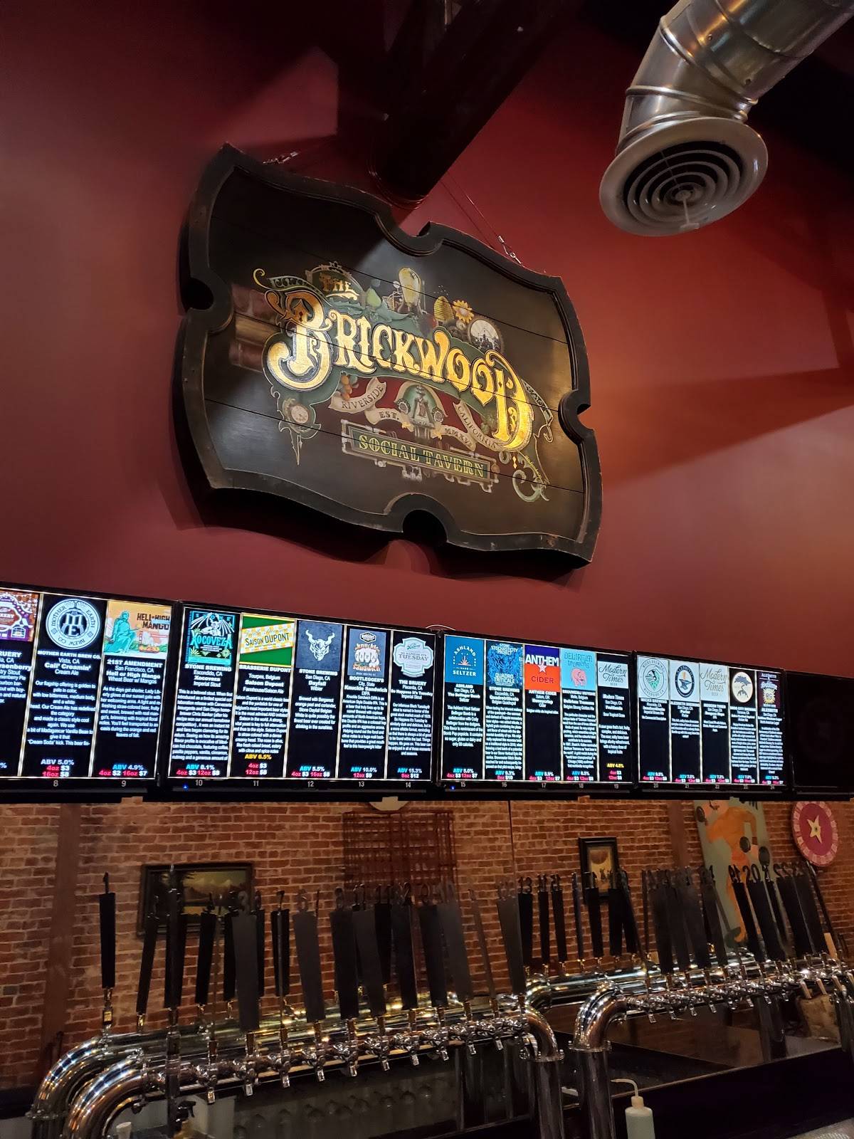The Brickwood меню