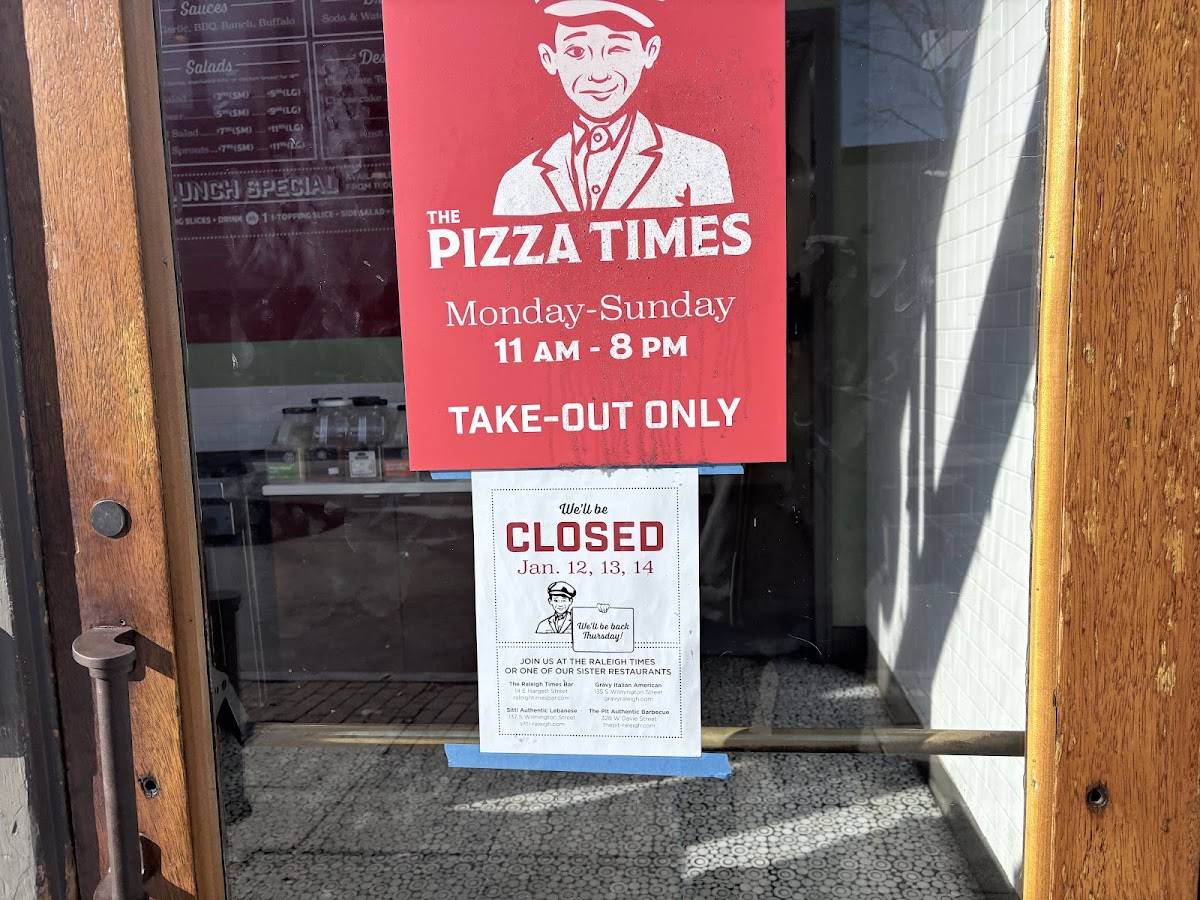 The Pizza Times меню