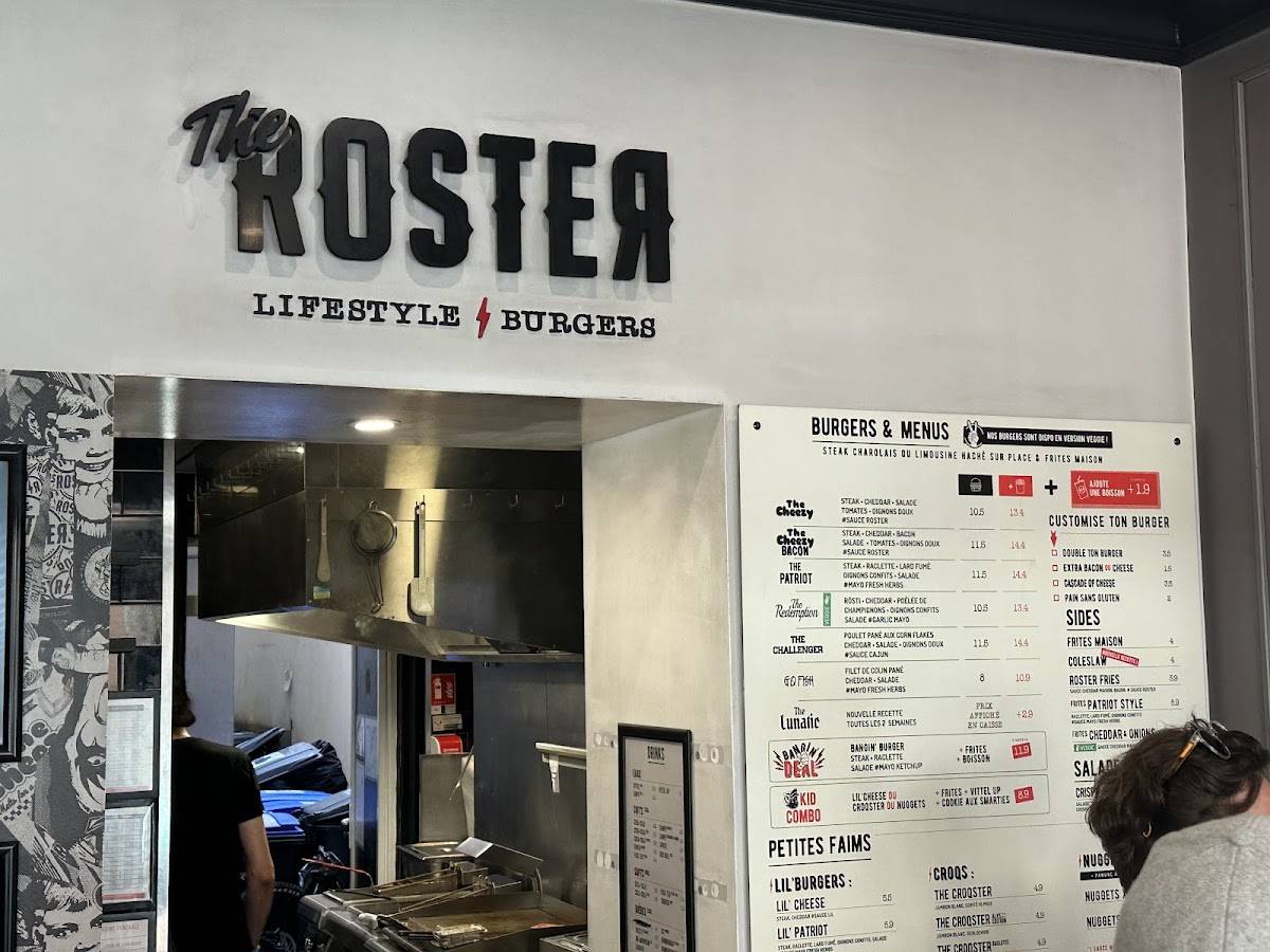 The Roster Annecy Gare меню