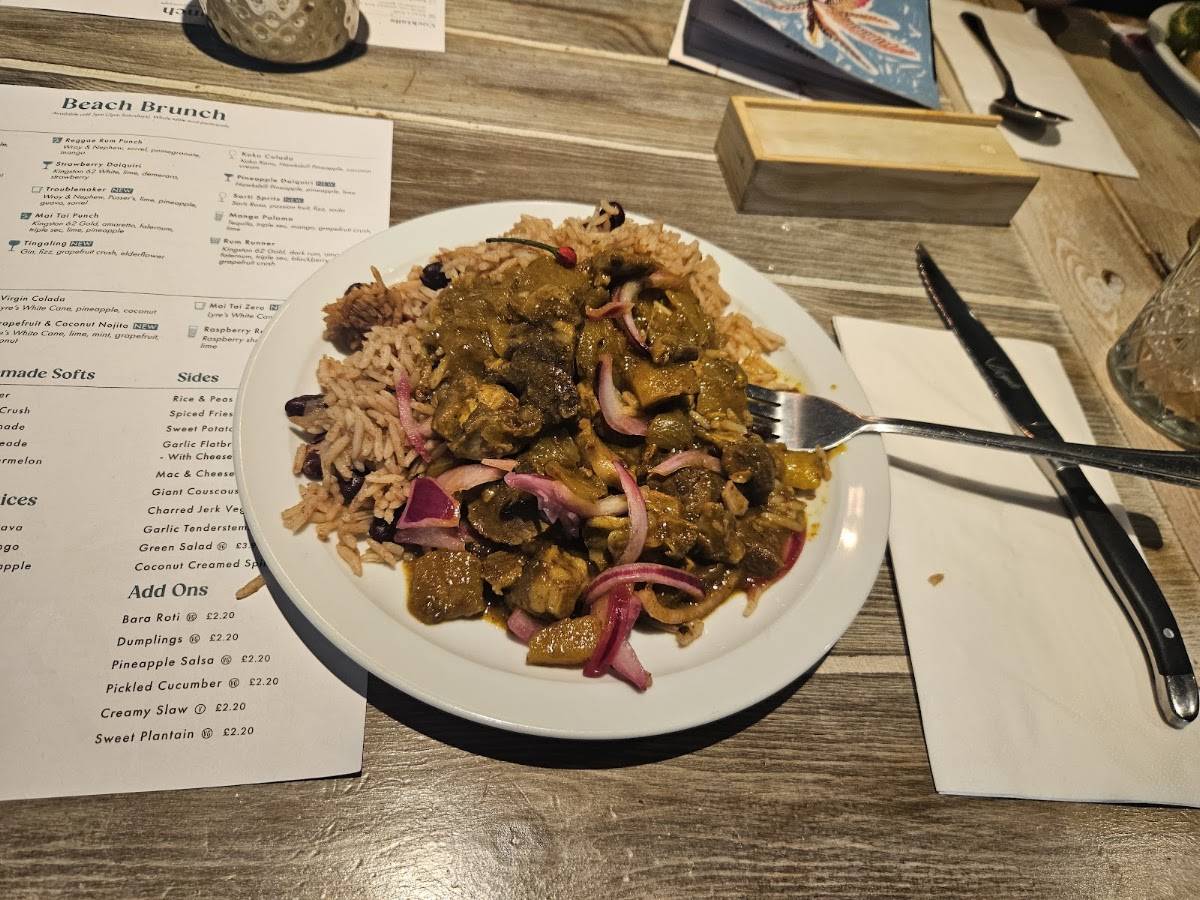 Turtle Bay Nottingham меню