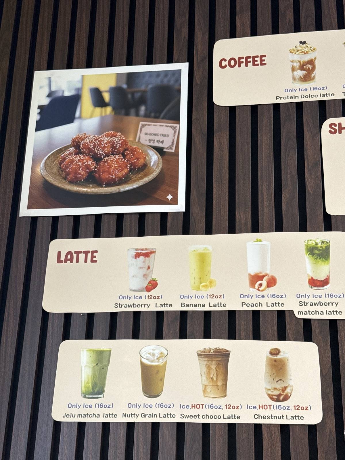 Twinkle Cafe меню