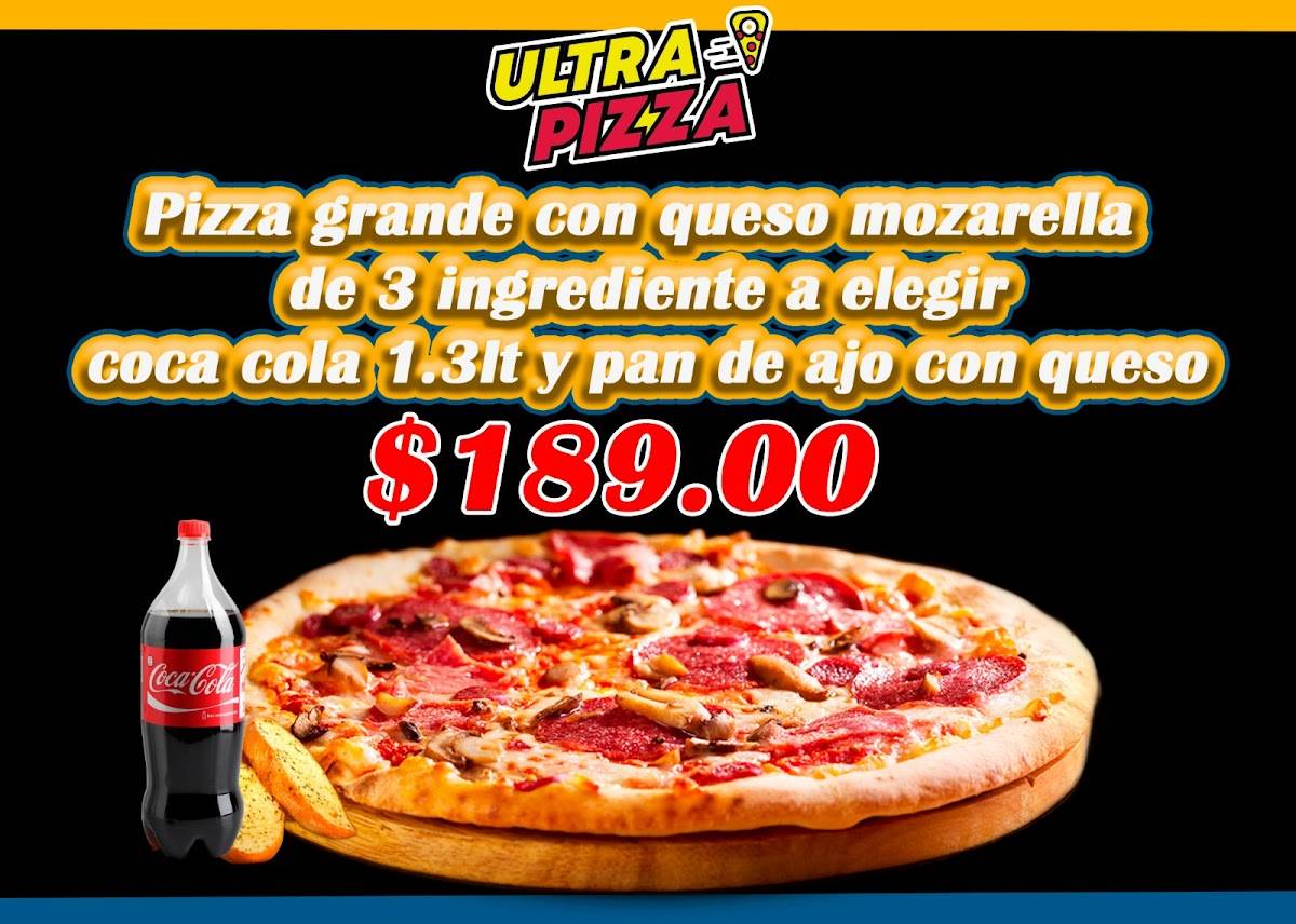 ULTRA PIZZA CHENKU меню
