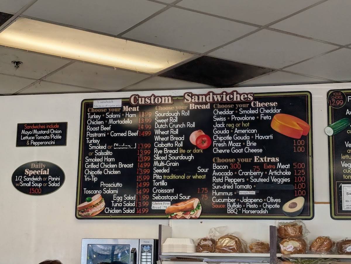Ulia's Delicatessen меню