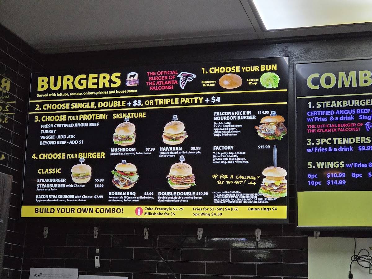 WNB Factory - Wings & Burger меню