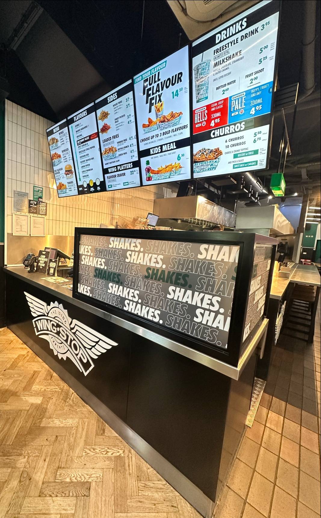 Wingstop Dalston меню