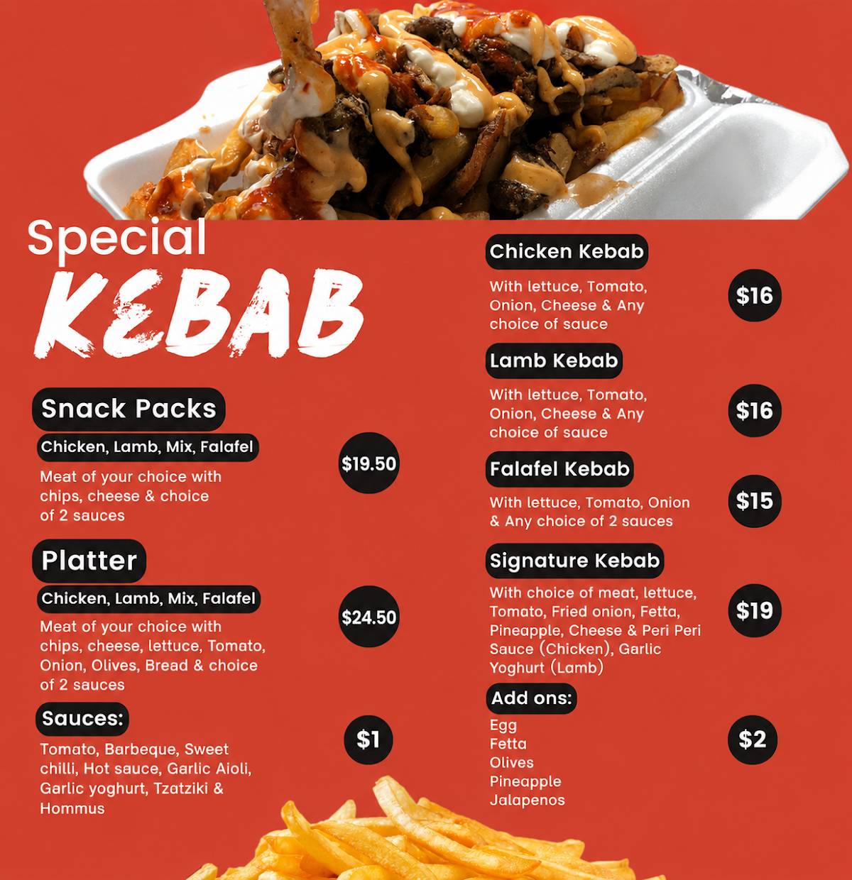 Xpress eats меню