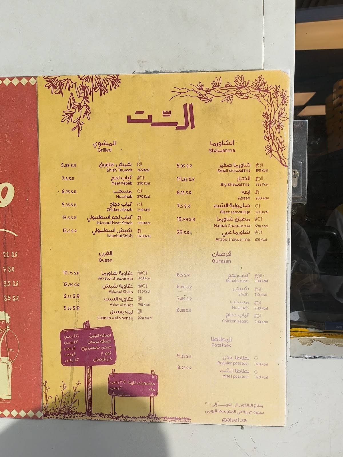السِّت‎ меню