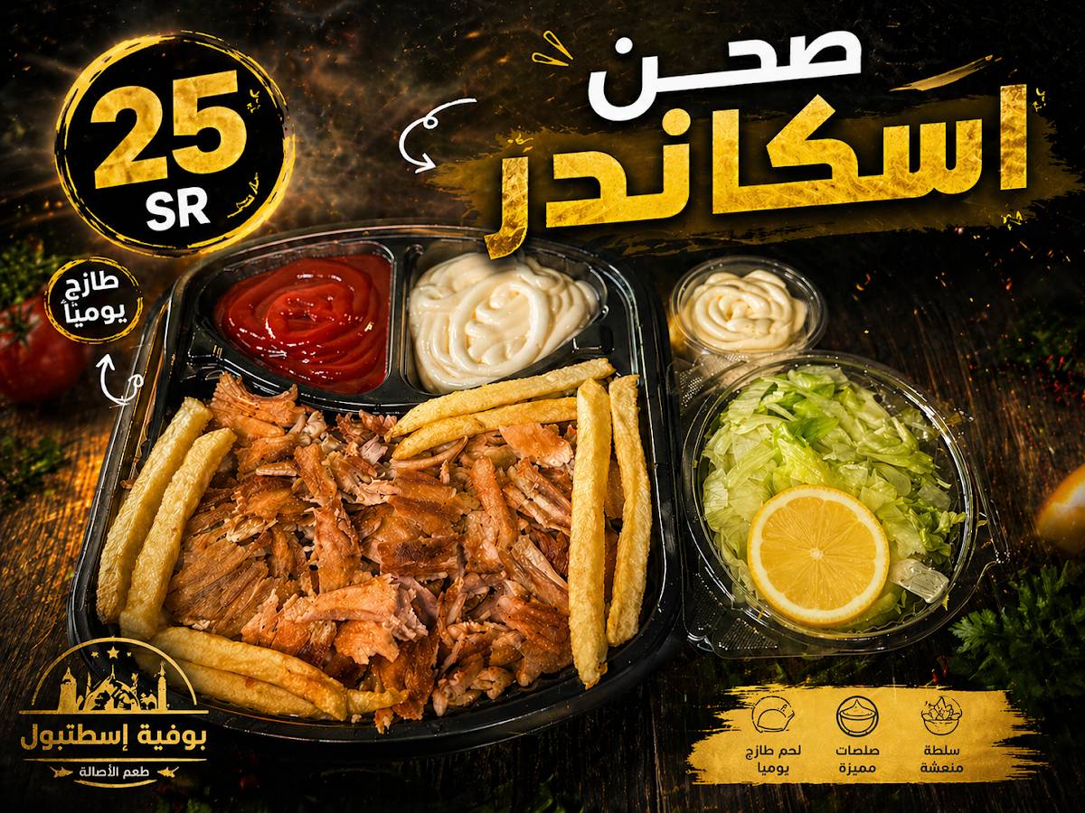 مطعم اسطنبول меню