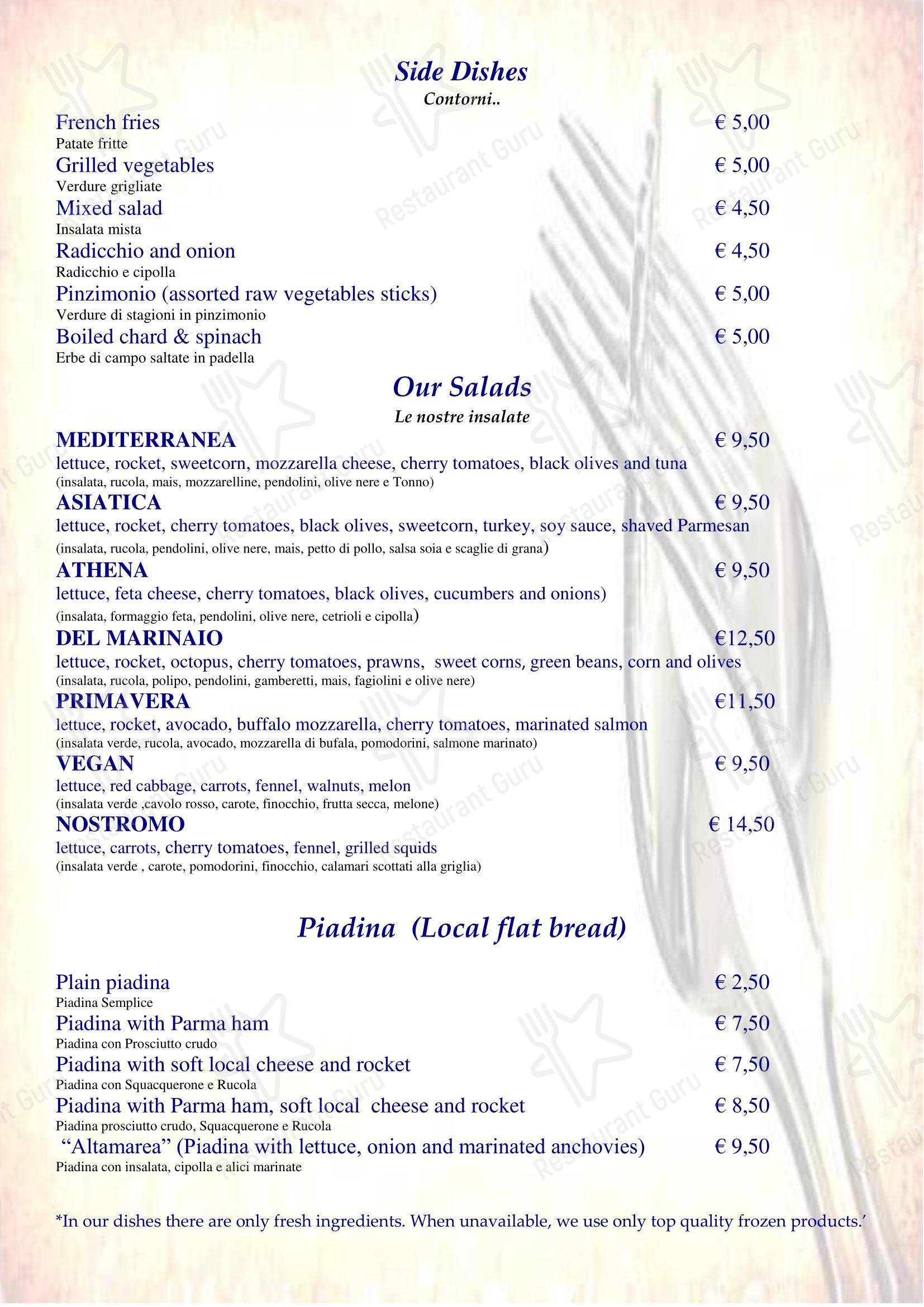 Детское кафе Ristorante Pizzeria Altamarea