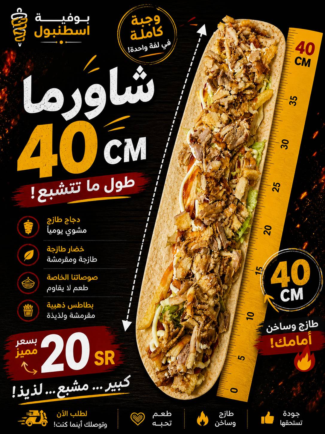 مطعم اسطنبول меню