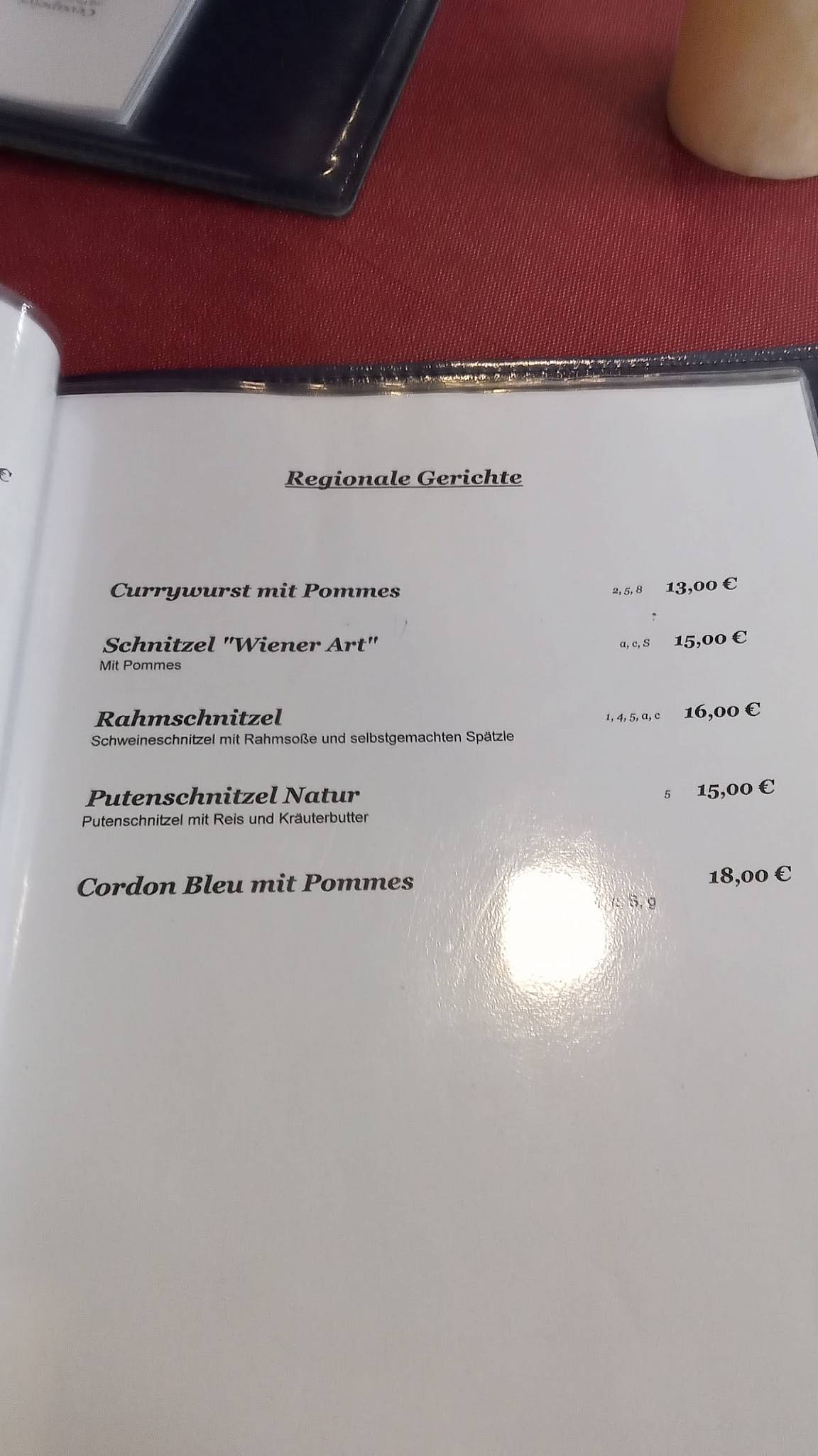 restaurant croatica меню
