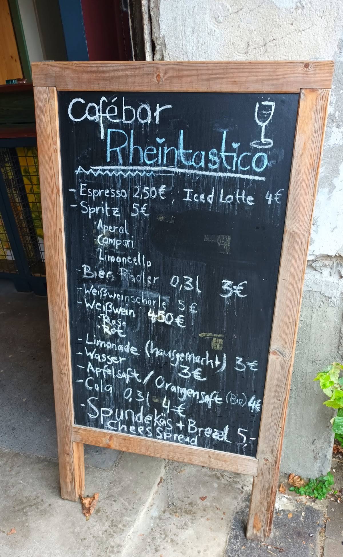 rheintastico меню