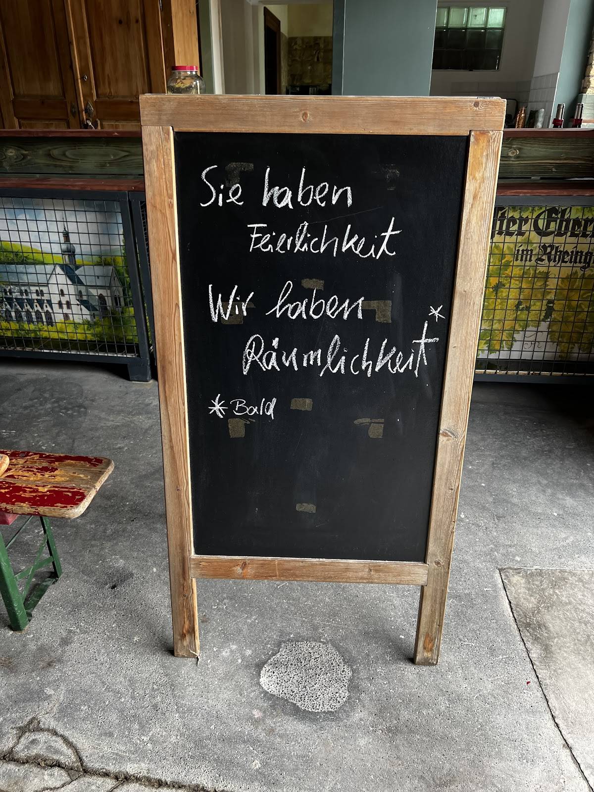 rheintastico меню