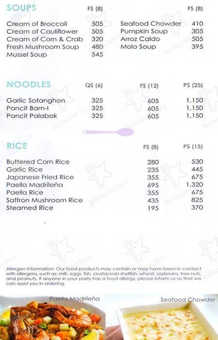 Conti's Take Out Nook - SM City Sta. Rosa Laguna меню