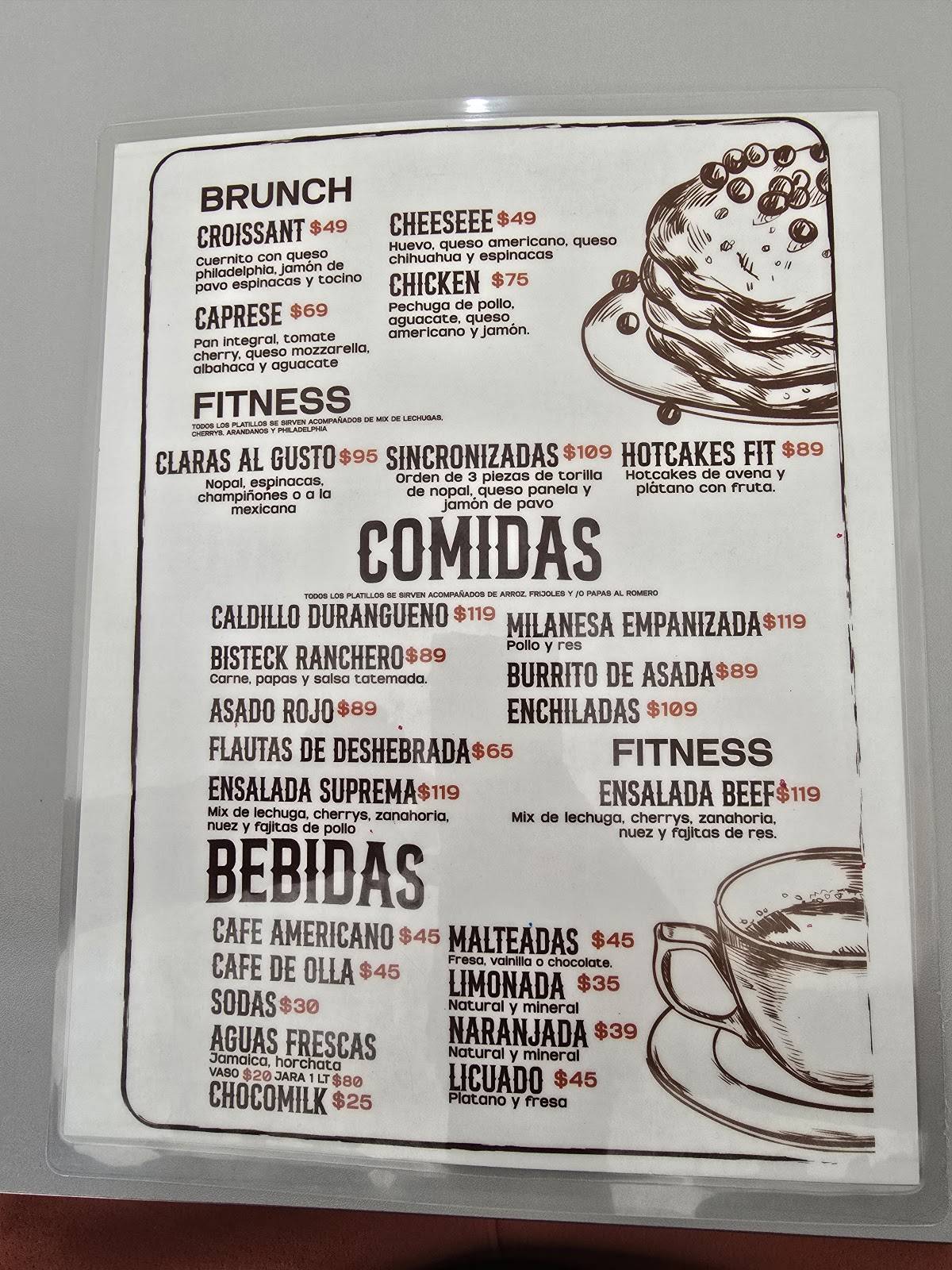 5 Patrones меню