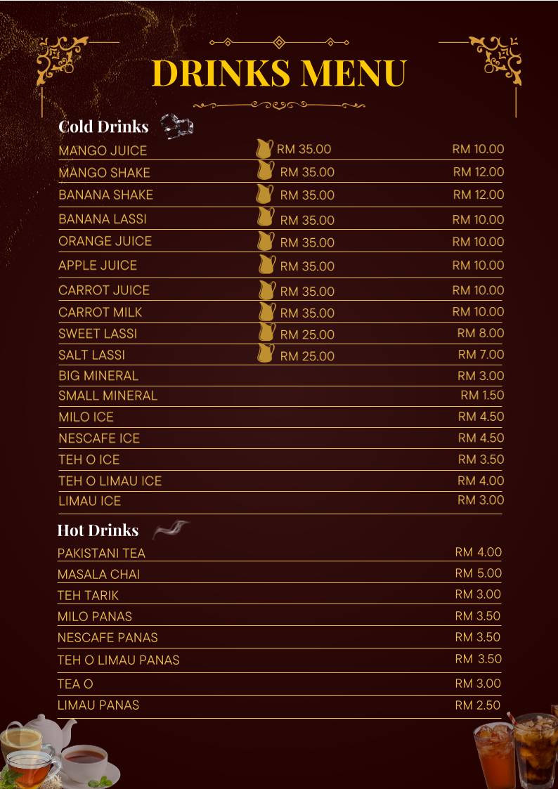 AL MADINA RESTORAN меню