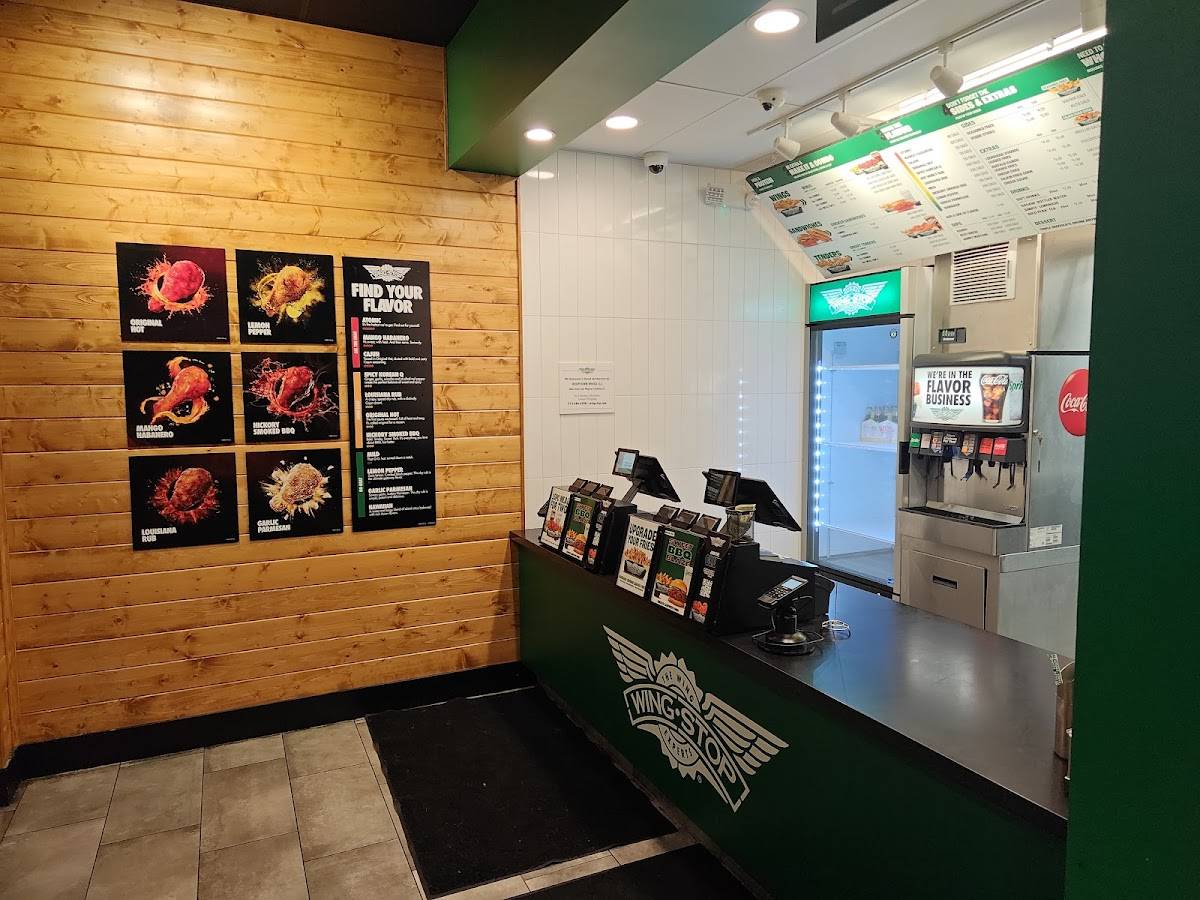 Wingstop меню