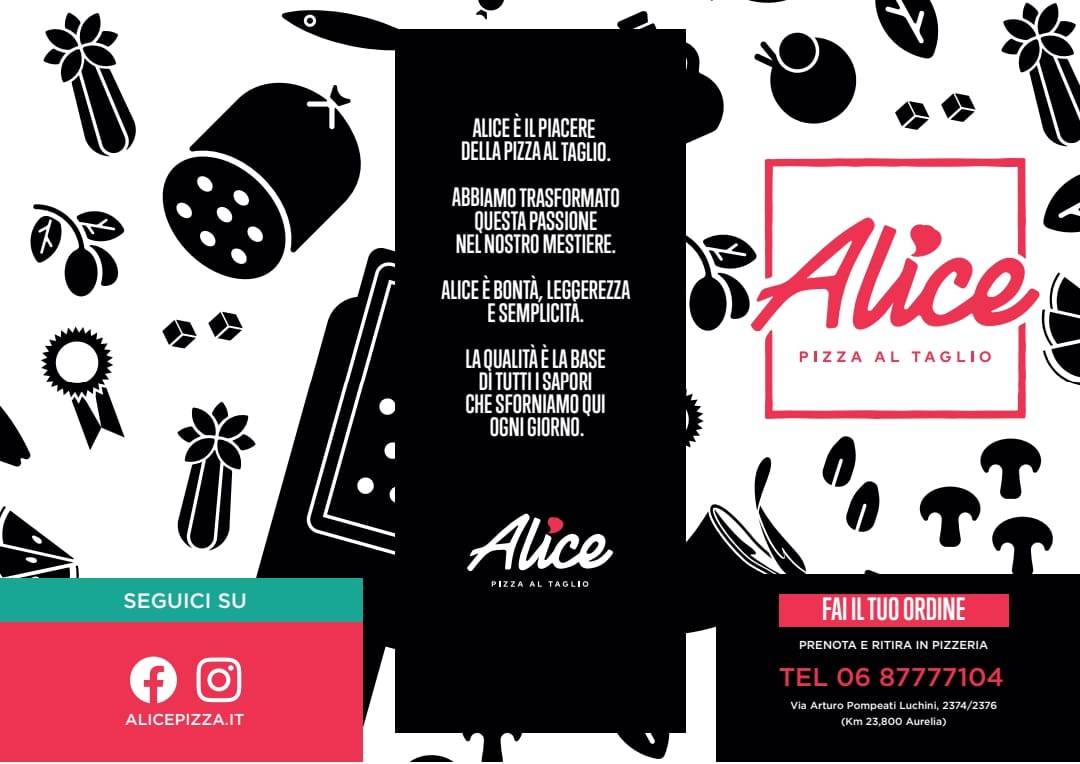Alice Pizza Aranova меню