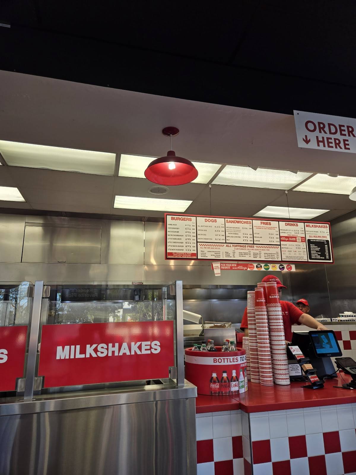 Five Guys меню