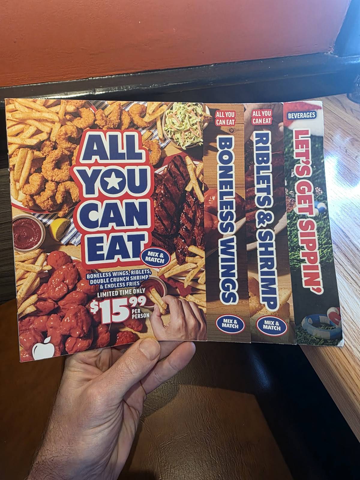 Applebee's Grill + Bar меню