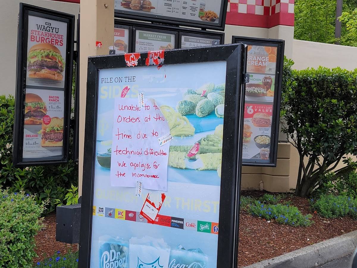 Arby's меню
