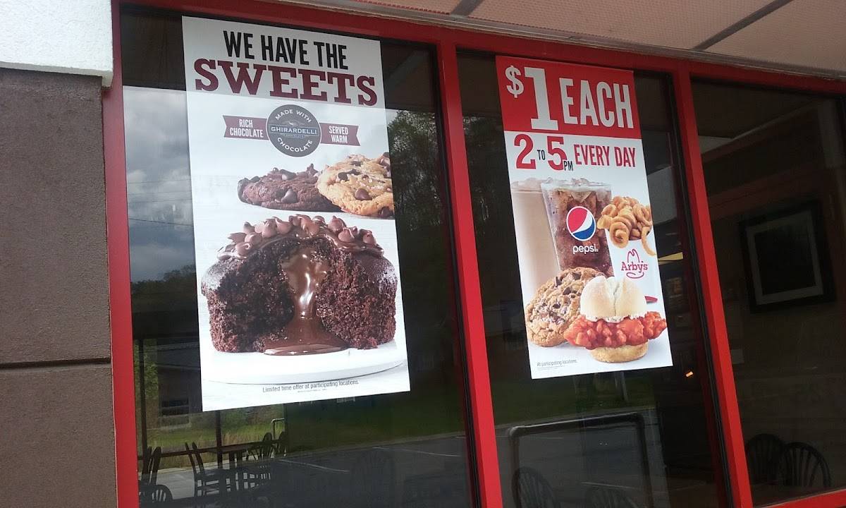 Arby's меню
