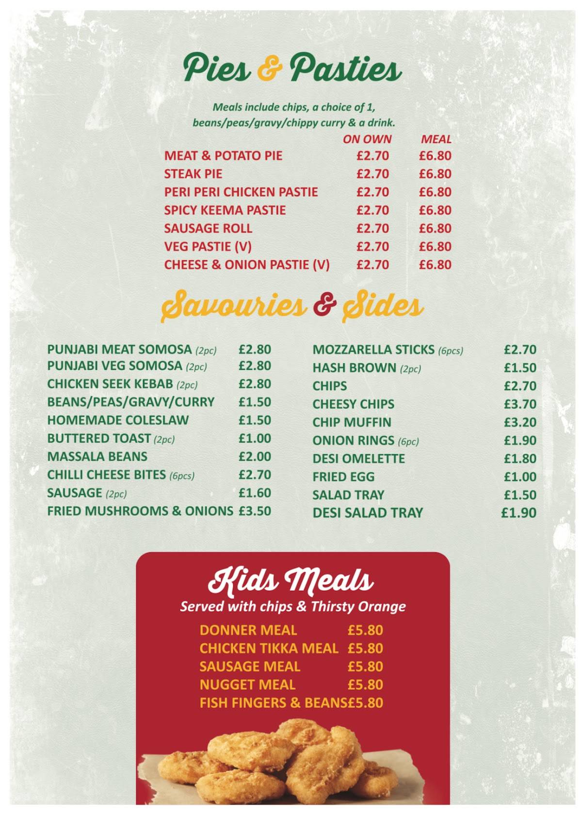BRUNCH BISTRO меню
