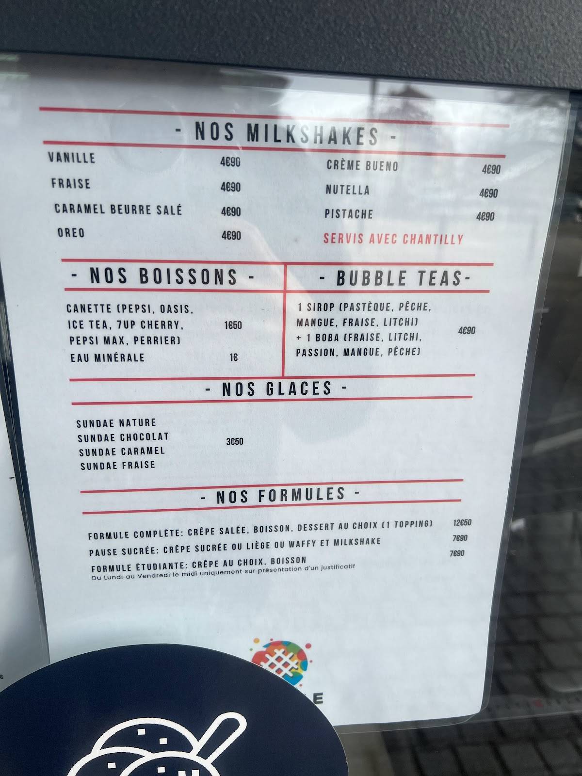 BWaffle меню