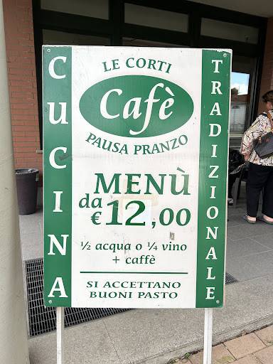 Bar Le Corti меню
