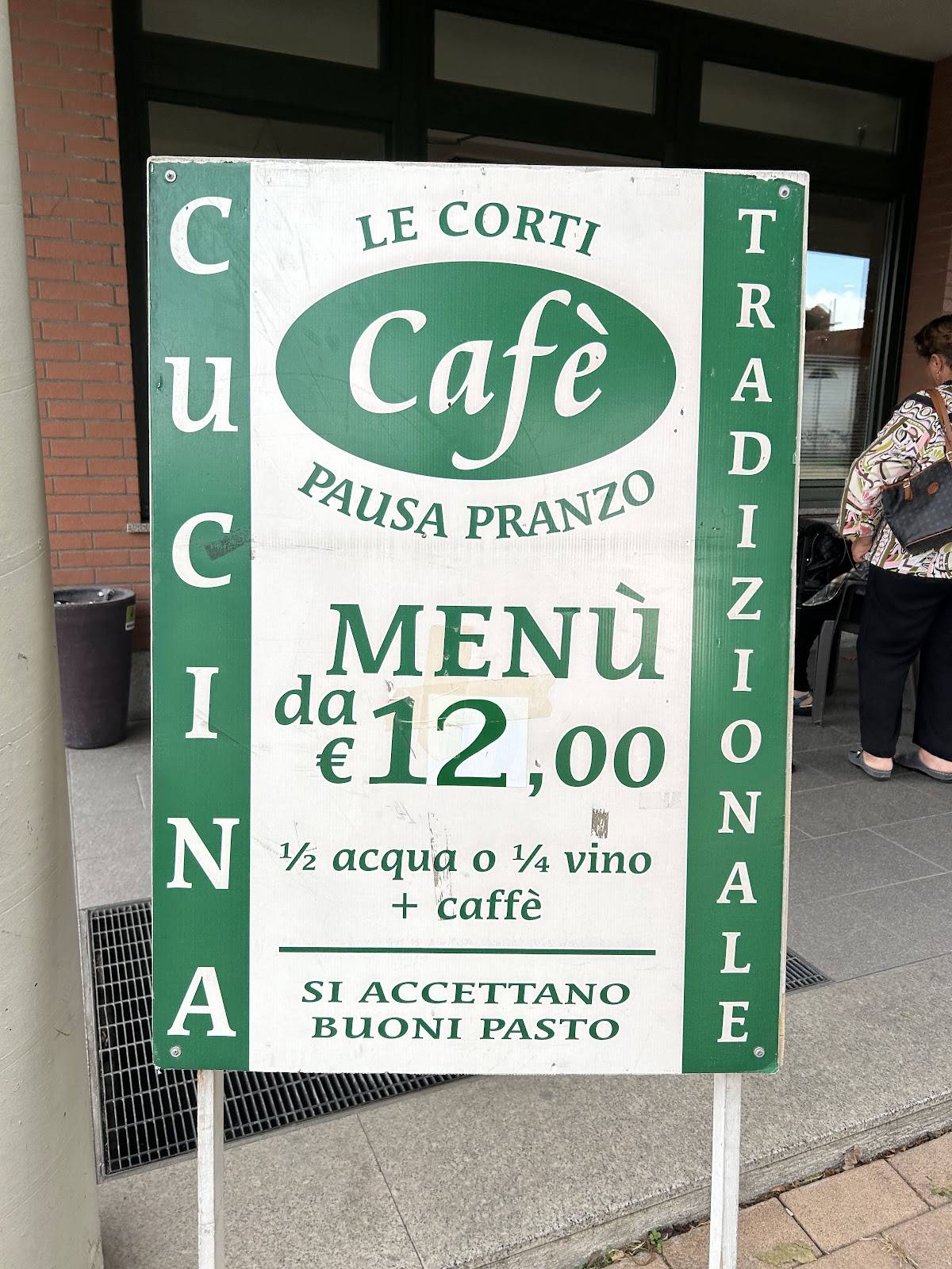 Bar Le Corti меню