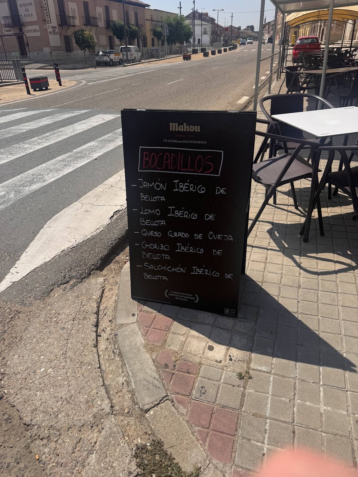 Bar Nuestro меню