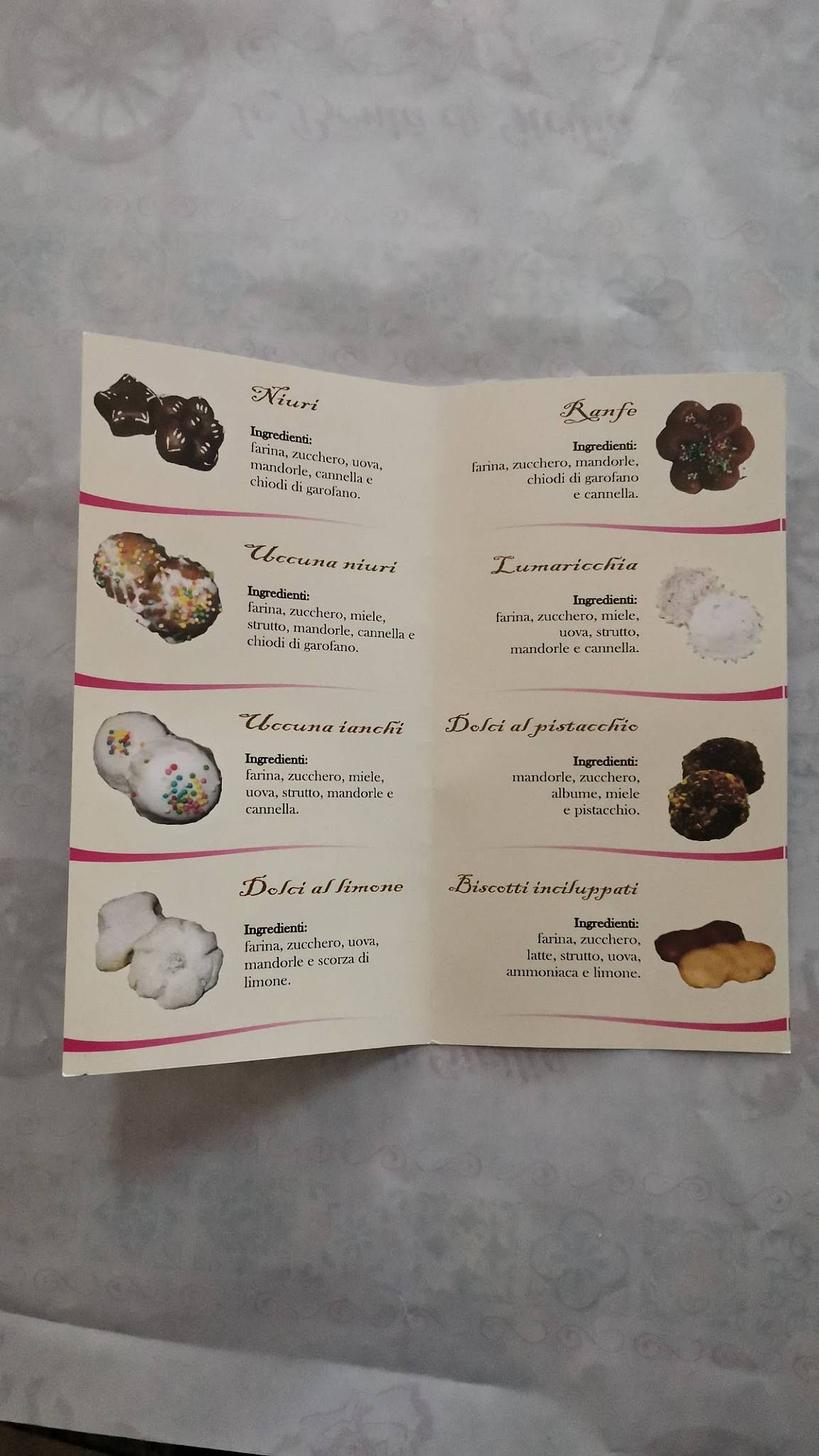 Bar Roma меню