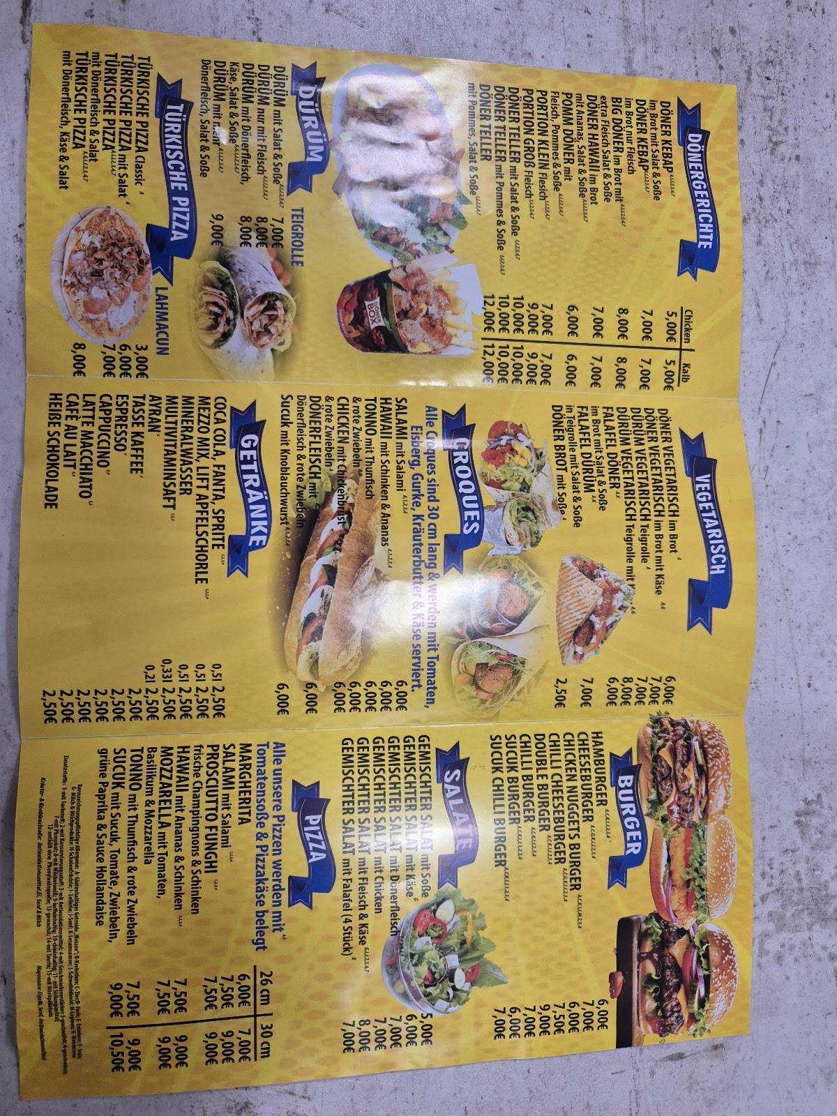 Baran Bistro меню