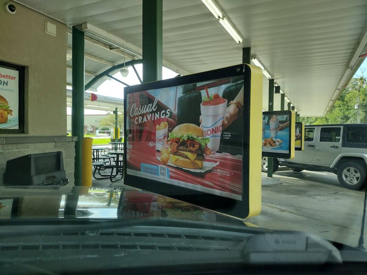 Sonic Drive-In меню