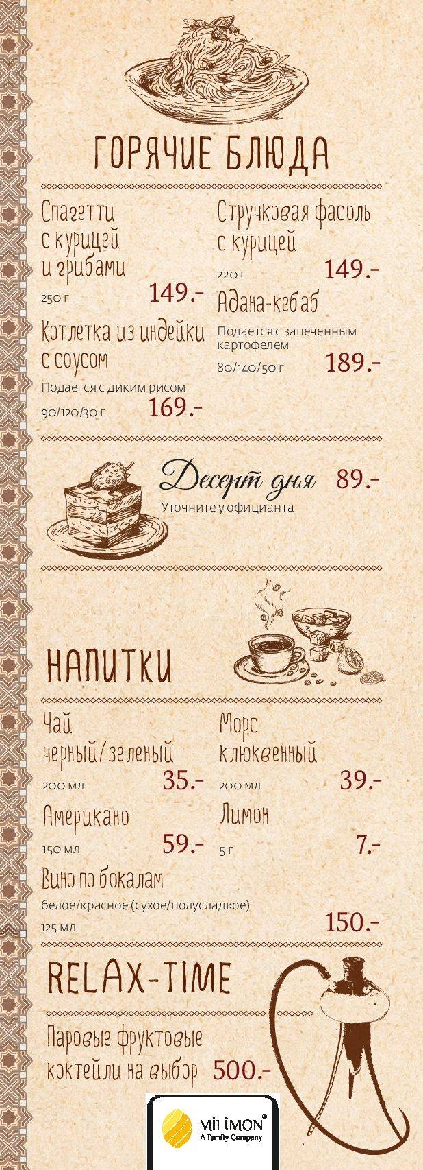 Beerократия меню