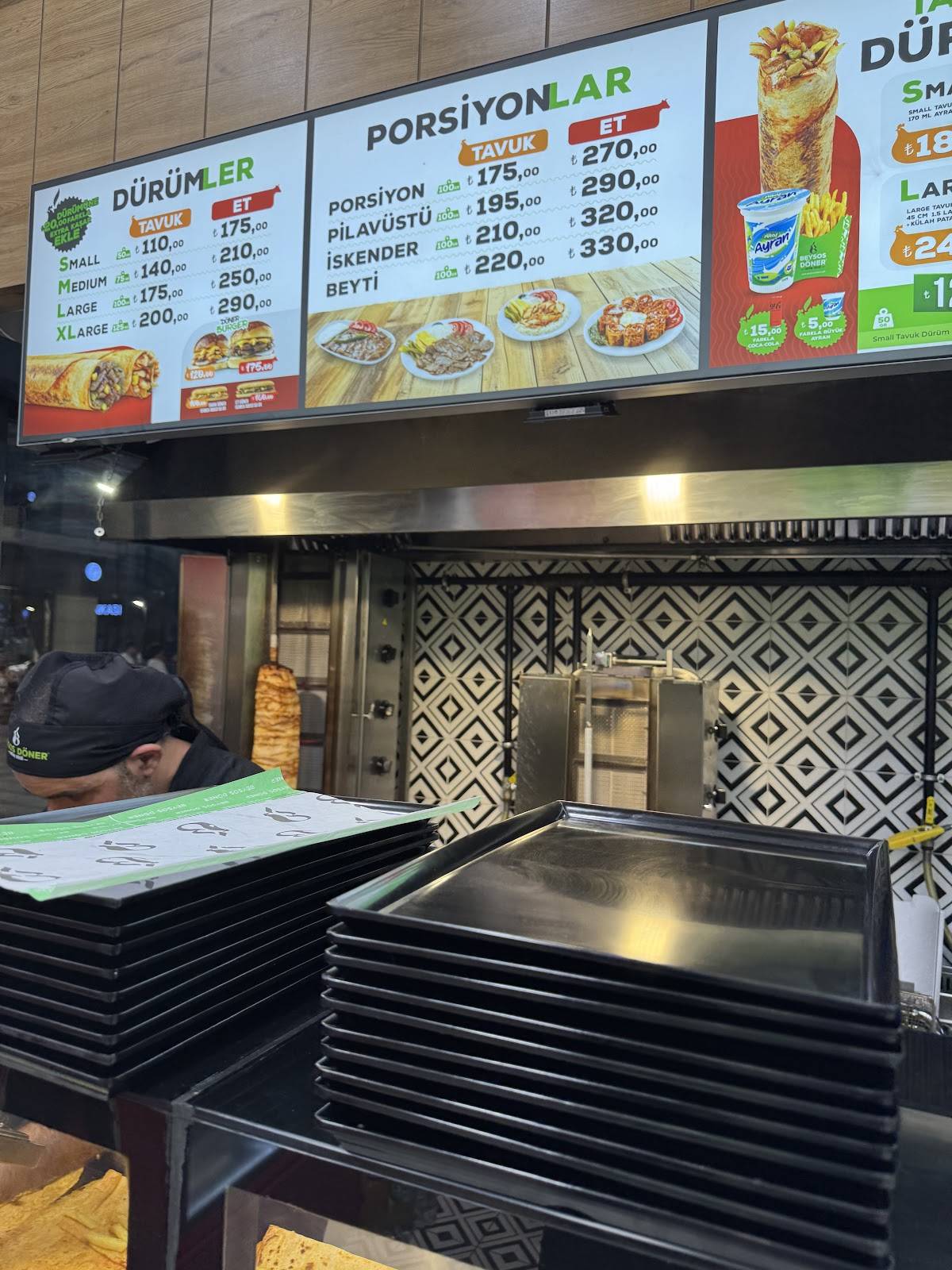 Beysos Döner Rize меню