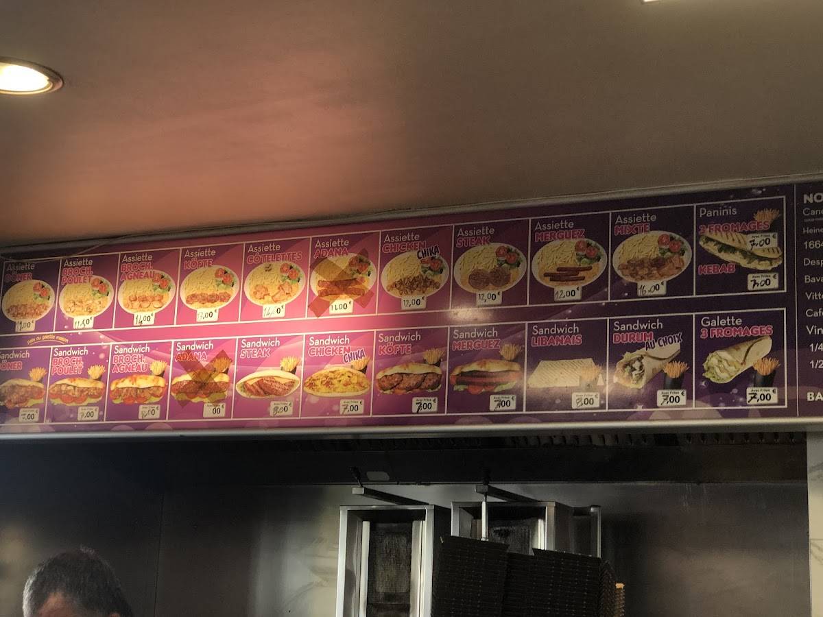 Bosfor Kebab меню