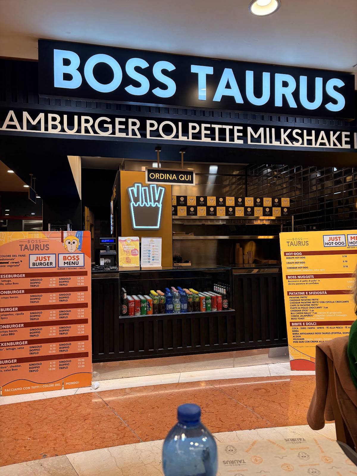 Boss Taurus San Martino Novara меню