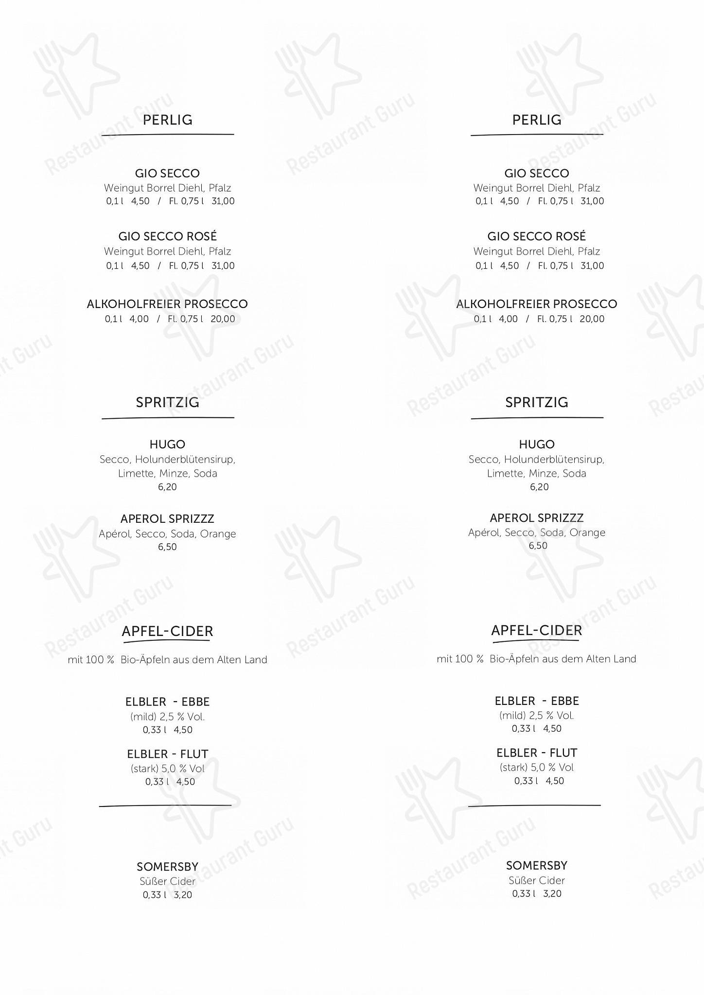 Makery - cafe, bar, lounge. - Braunschweig в Брауншвейге - Menu bistro