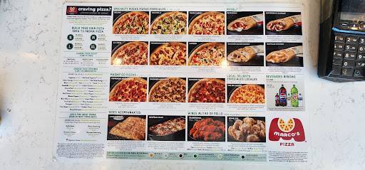 Marco's Pizza меню