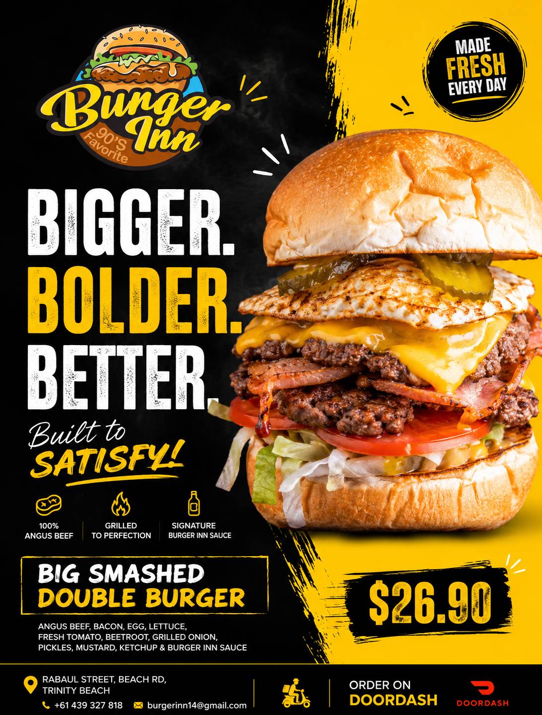 Burger Inn меню