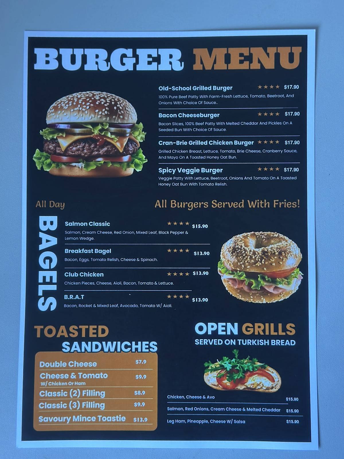 Buzz cafe меню