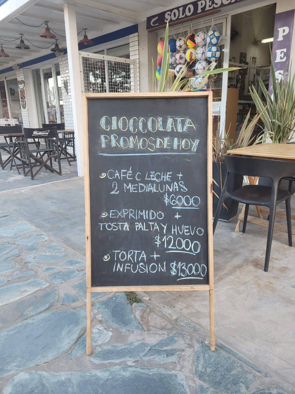 CIOCCOLATA CAFE PINAMAR меню