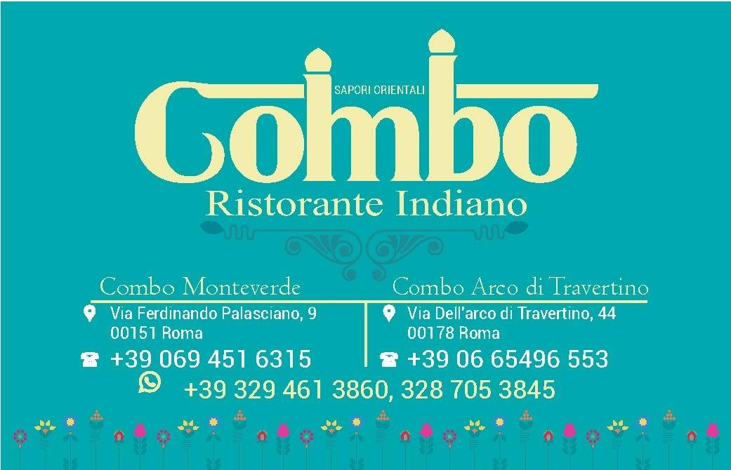 COMBO RISTORANTE меню