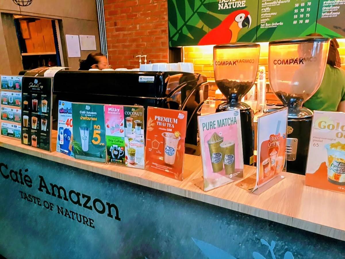 Café Amazon สาขา Beleaf Garden меню