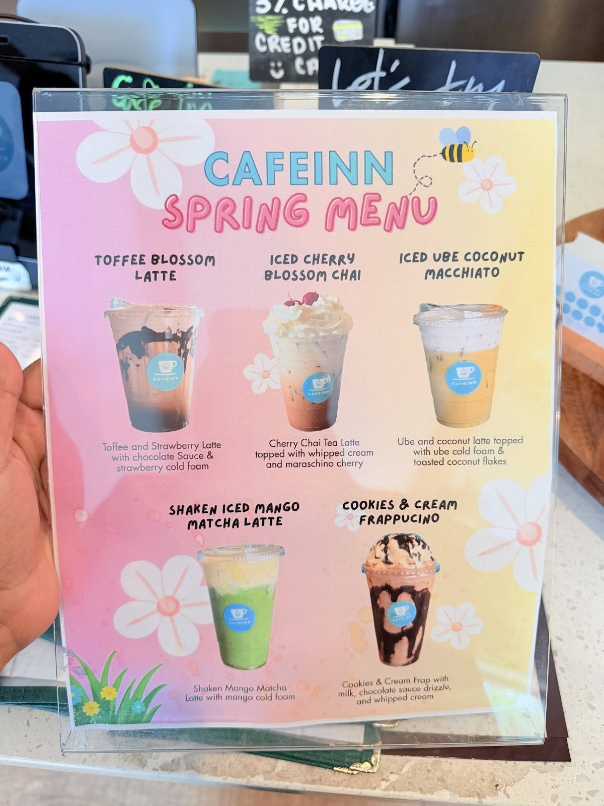 Cafe Inn меню